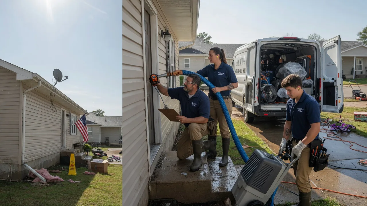Ceiling Water Damage Restoration in Minnewaukan, ND near me